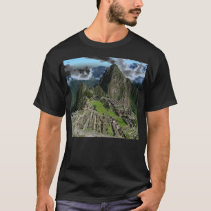 Machu Picchu svart skjorta T Shirt