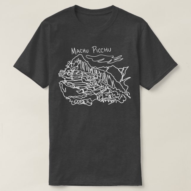 Machu Picchu T Shirt (Design framsida)
