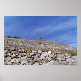 Machu Picchu - Tittar upp på Guard Shack Poster