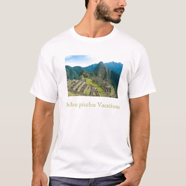MACHU PICCHU VACATIONS TEE SHIRT (Framsida)