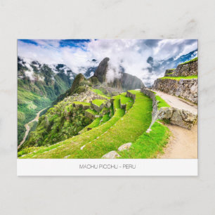 Machu Picchu vycard Vykort