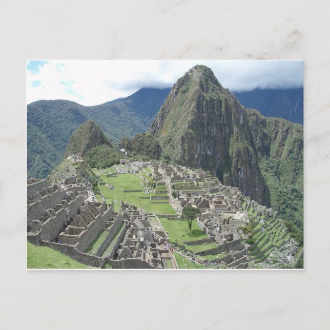 Machu Picchu Vykort (Framsida)