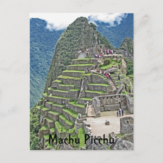 Machu Picchu Vykort (Framsida)