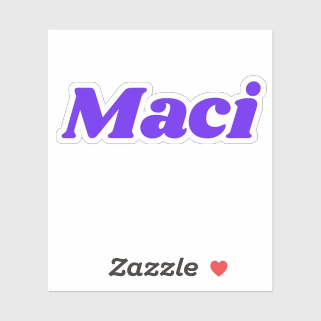 Maci Klistermärken (Ark)