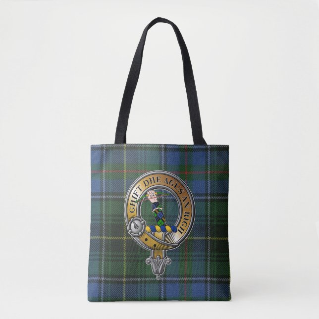 MacInnes Tartan & Badge Tygkasse (Framsida)