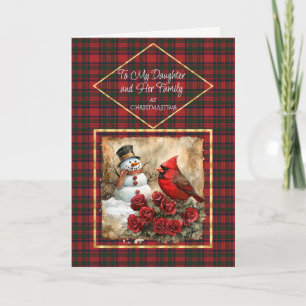 MacIntosh Modern Tartan-julkort, Helgdag Helgkort
