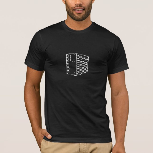 Macintosh Quadra skjorta för 700 serie - MacBit Tee Shirt (Framsida)