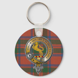 MacIntosh Tartan & Badge Nyckelring