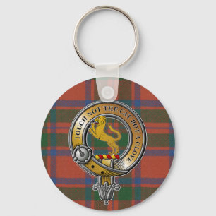 MacIntosh Tartan & Badge Nyckelring