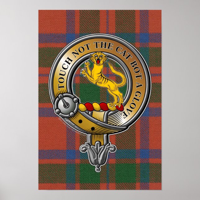 MacIntosh Tartan & Badge Poster (Framsidan)