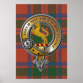 MacIntosh Tartan & Badge Poster