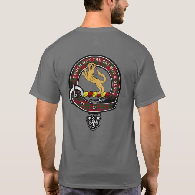 MacIntosh Tartan Klan Badge T-Shirt (Baksida)