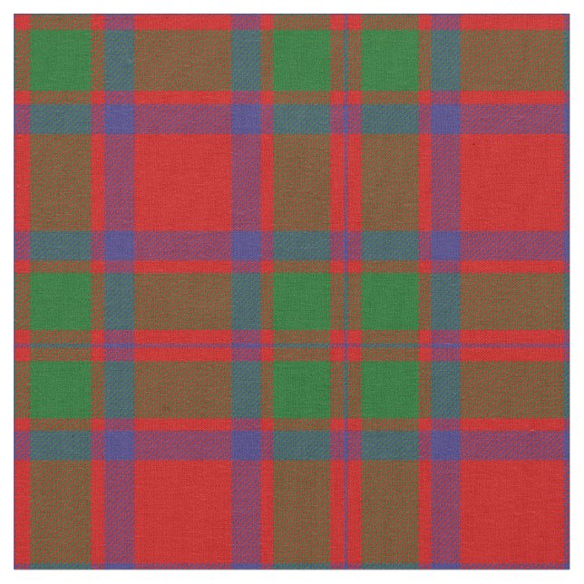 MacintoshTartantryck Tyg (Närbild)