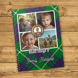 MacIntyre Familjefotokollage Anteckningsbok