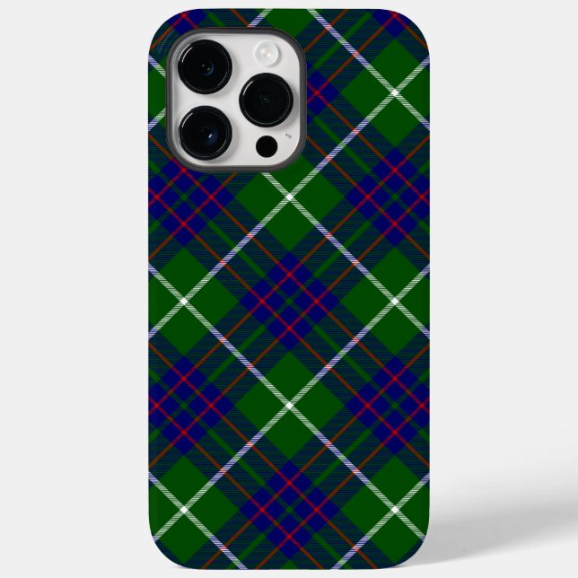 MacIntyre tartan grönt blue plaid (Baksida)