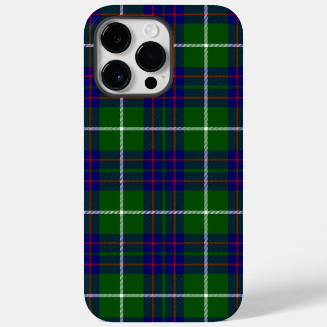 MacIntyre tartan grönt blue plaid (Baksida)