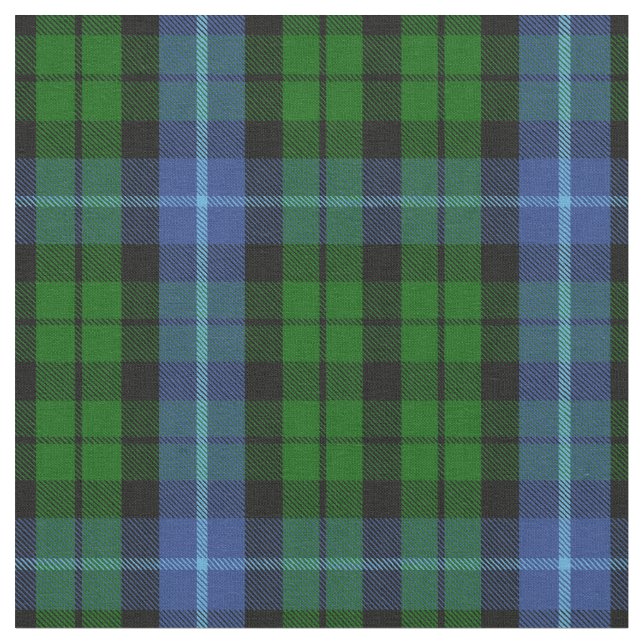 MacIntyre Tartantryck Tyg (Närbild)