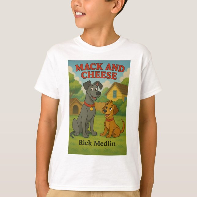 Mack and Cheese Kids T-Shirt (Framsida)