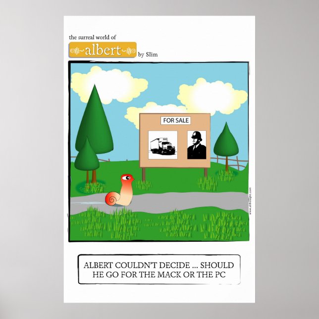 Mack eller PC Poster (Framsidan)