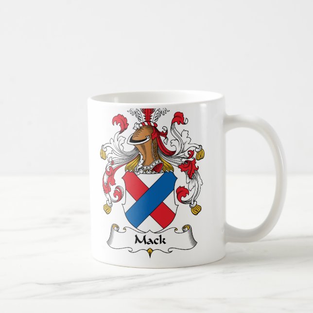 Mack familjvapensköld kaffemugg (Höger)
