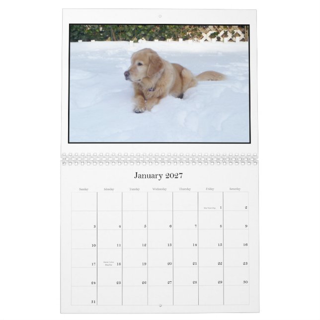 Mack & för vänner 2012 kalender (Jan 2027)