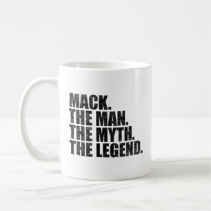 Mack namn, Mack Mannen Myten Legenden Kaffemugg