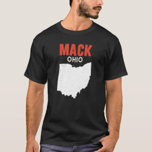 Mack Ohio USA, USA, State America Travel Ohioan T Shirt
