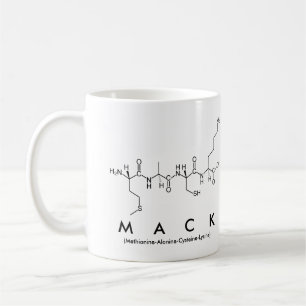 Mack peptide namn mugg