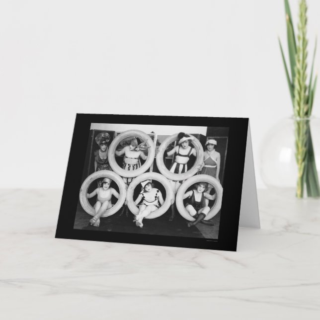 Mack Sennett badningskönhetar 1922 Kort (Framsida)