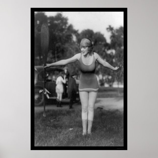 Mack Sennett Bathing Beauty 1915 Poster (Framsidan)