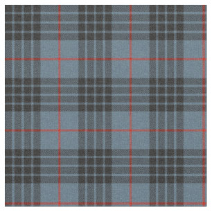 MacKay Blue Tartan Play Scottish Mönster Tyg