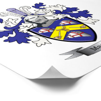 MacKay Family Crest Jackar av Arm Poster