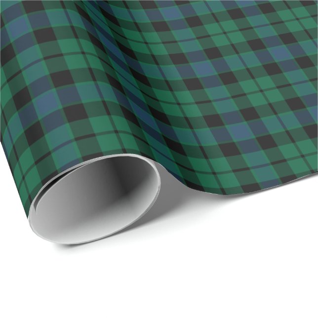 MacKay Klan Tartan Presentpapper (Rullad Hörn)