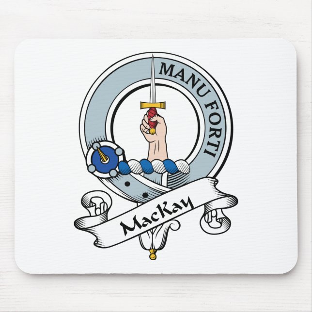 MacKay klanemblem Musmatta (Framsidan)