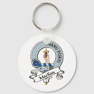 MacKay klanemblem Nyckelring