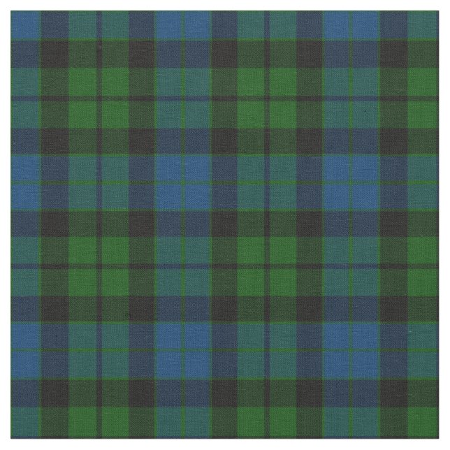 MacKay Modern Tartan Tyg (Närbild)
