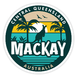 Mackay, Queensland Australia Sticker Klistermärken