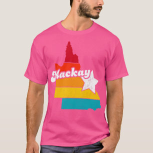Mackay Queensland Vintage Distress Souvenir 2 T Shirt