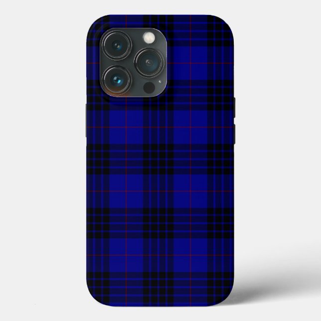 MacKay tartan Blue Plaid (Baksida )