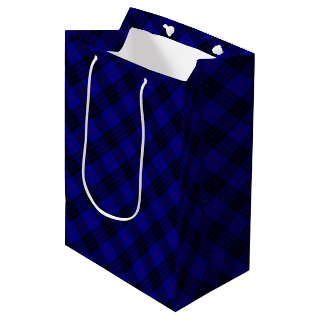MacKay tartan Blue Plaid (Framsidan Vinklad)