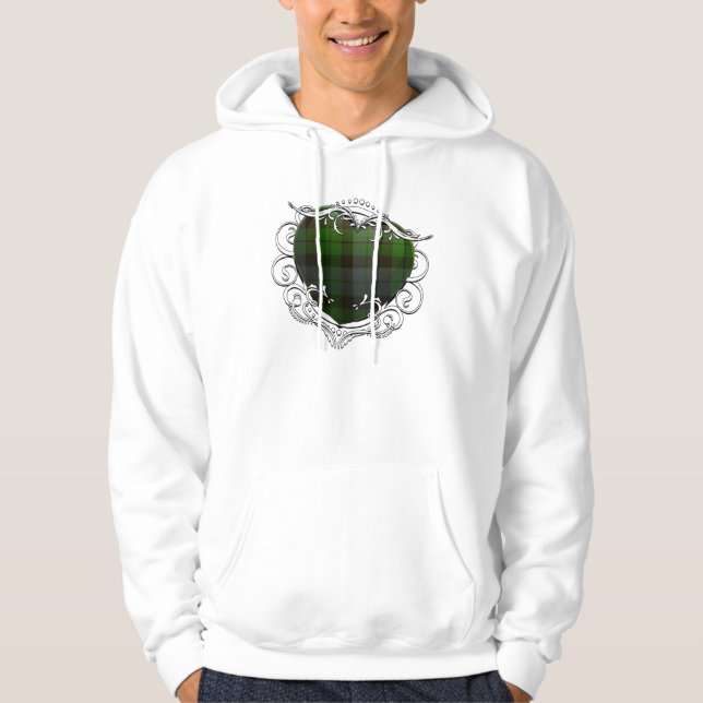 MacKay Tartan Heart Hoodie (Framsida)