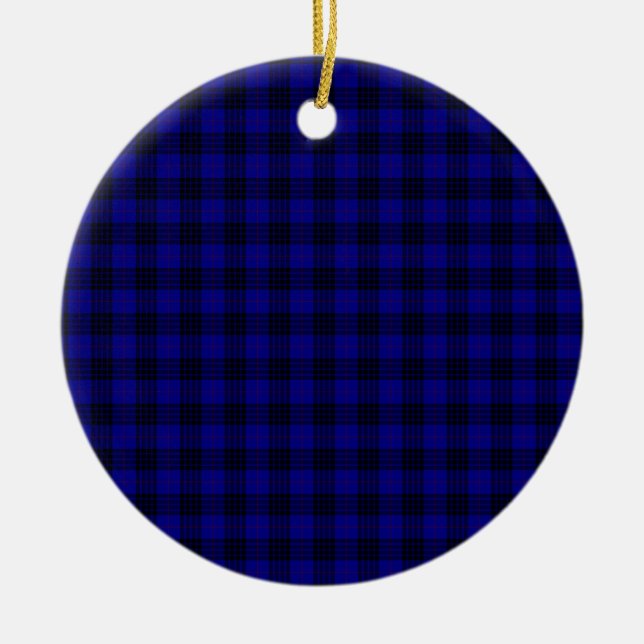 MacKay Tartan Julgransprydnad Keramik (Framsidan)