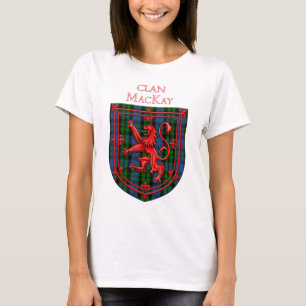 MacKay Tartan Scottish Play Lejon Rampant T Shirt