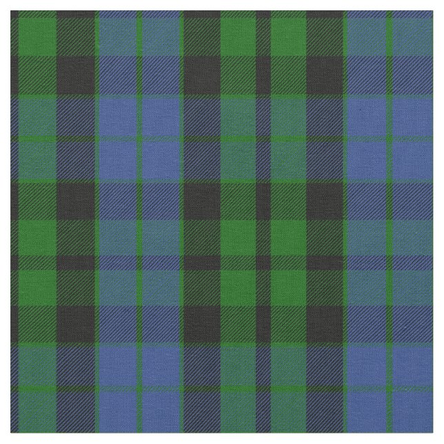 MacKay Tartantryck Tyg (Närbild)