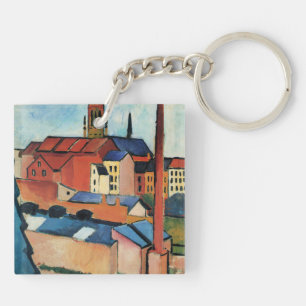 Macke - St. Marys med hus och Skorsten (Bonn)
