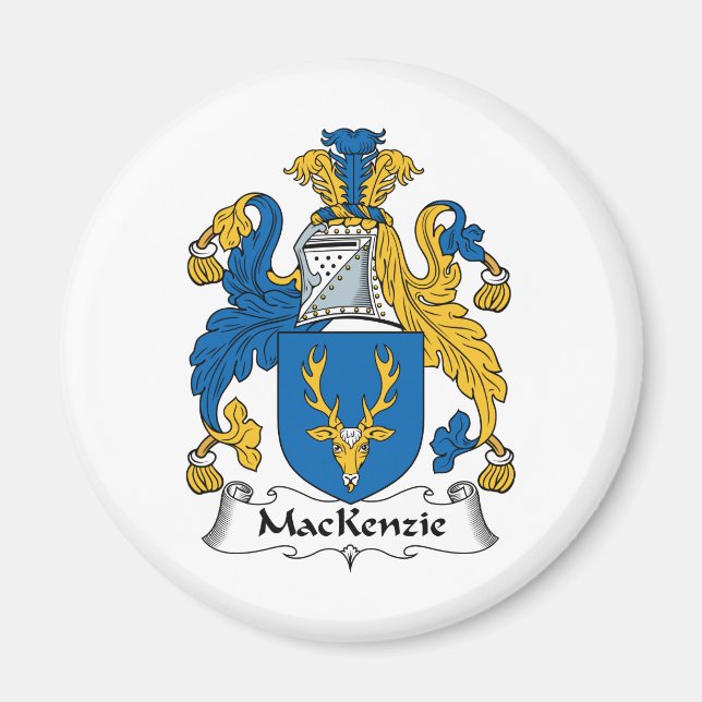 MacKenzie Family Crest Magnet (Framsidan)