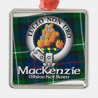 Mackenzie klan julgransprydnad metall
