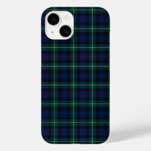 Mackenzie Klan Royal Blue och Forest Grönt Tartan