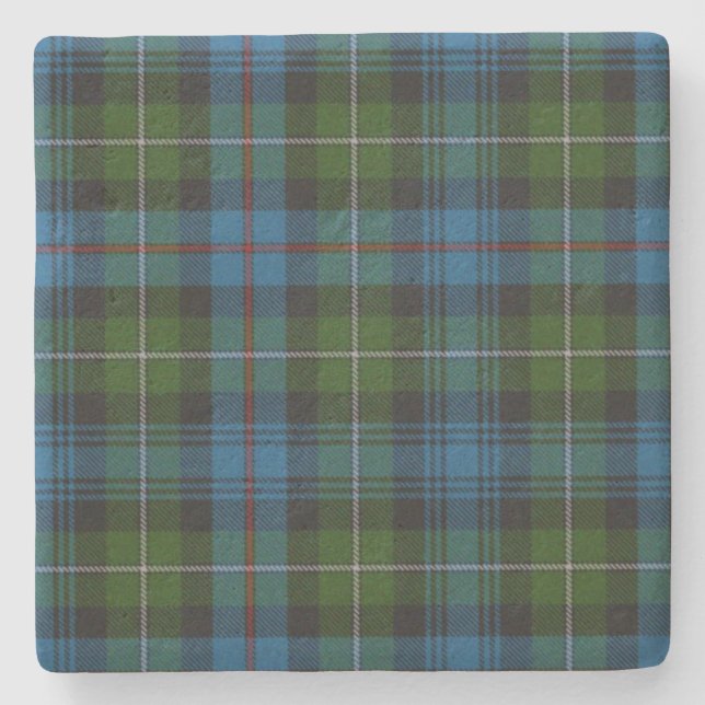 MacKenzie Klan Tartan Play Stone Underlägg (Framsidan)