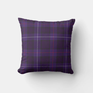 mackenzie lila tartan julskotsk skotsk kudde